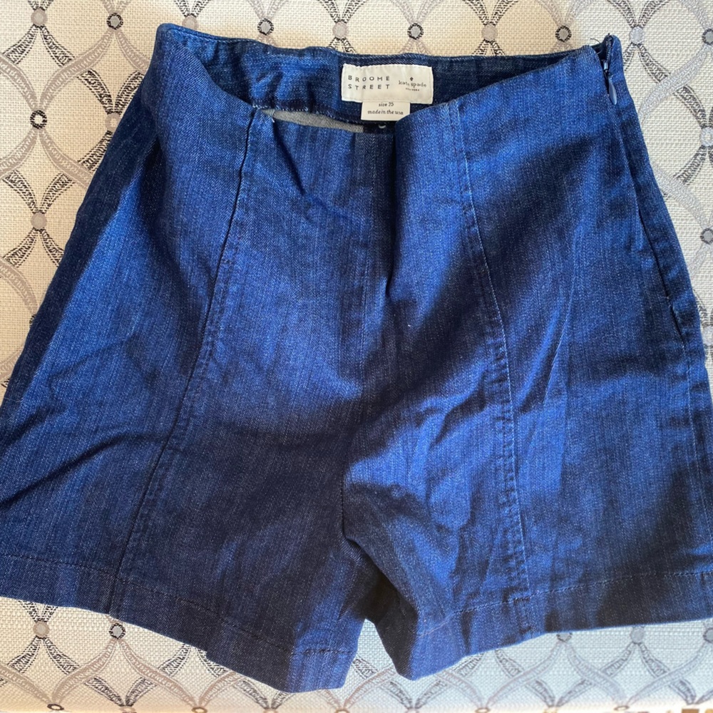 High Waisted Denim Shorts